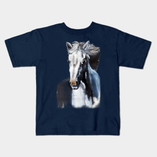 Horse Ghost from the Dark Kids T-Shirt